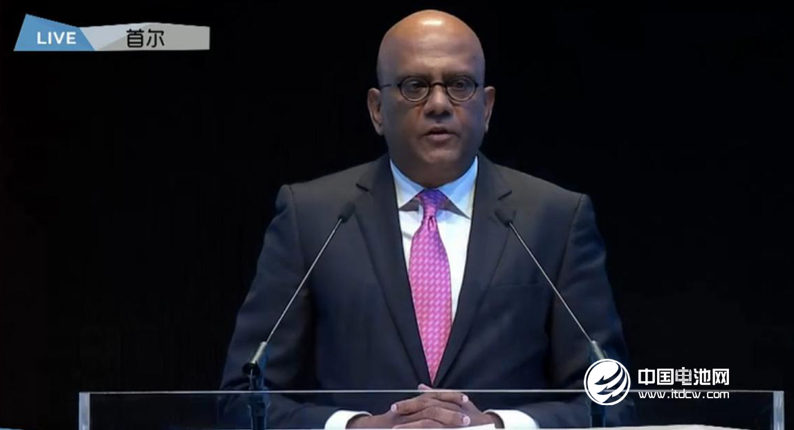 图：UL消费事业部总裁Sajeev Jesudas先生上台分享