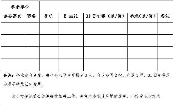 2017年锂电产业链系列沙龙：正极材料路线、资源及市场研讨会回执表