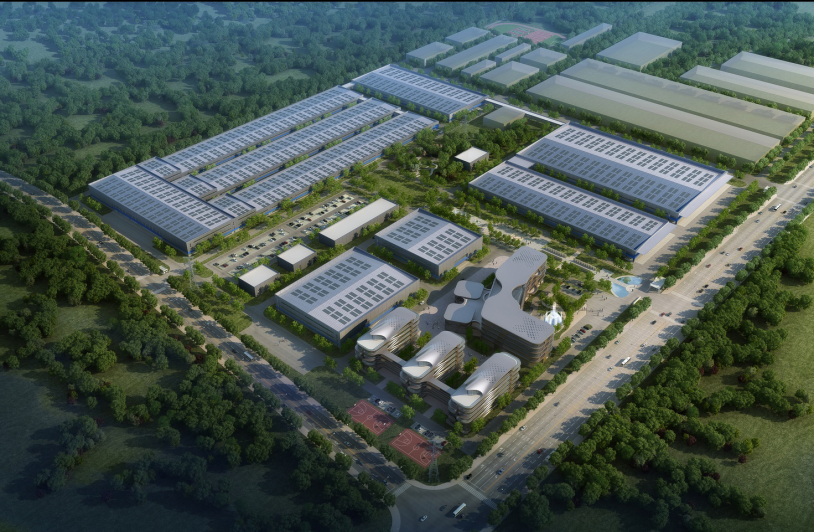 远东福斯特3G瓦时动力及储能锂电池项目效果图