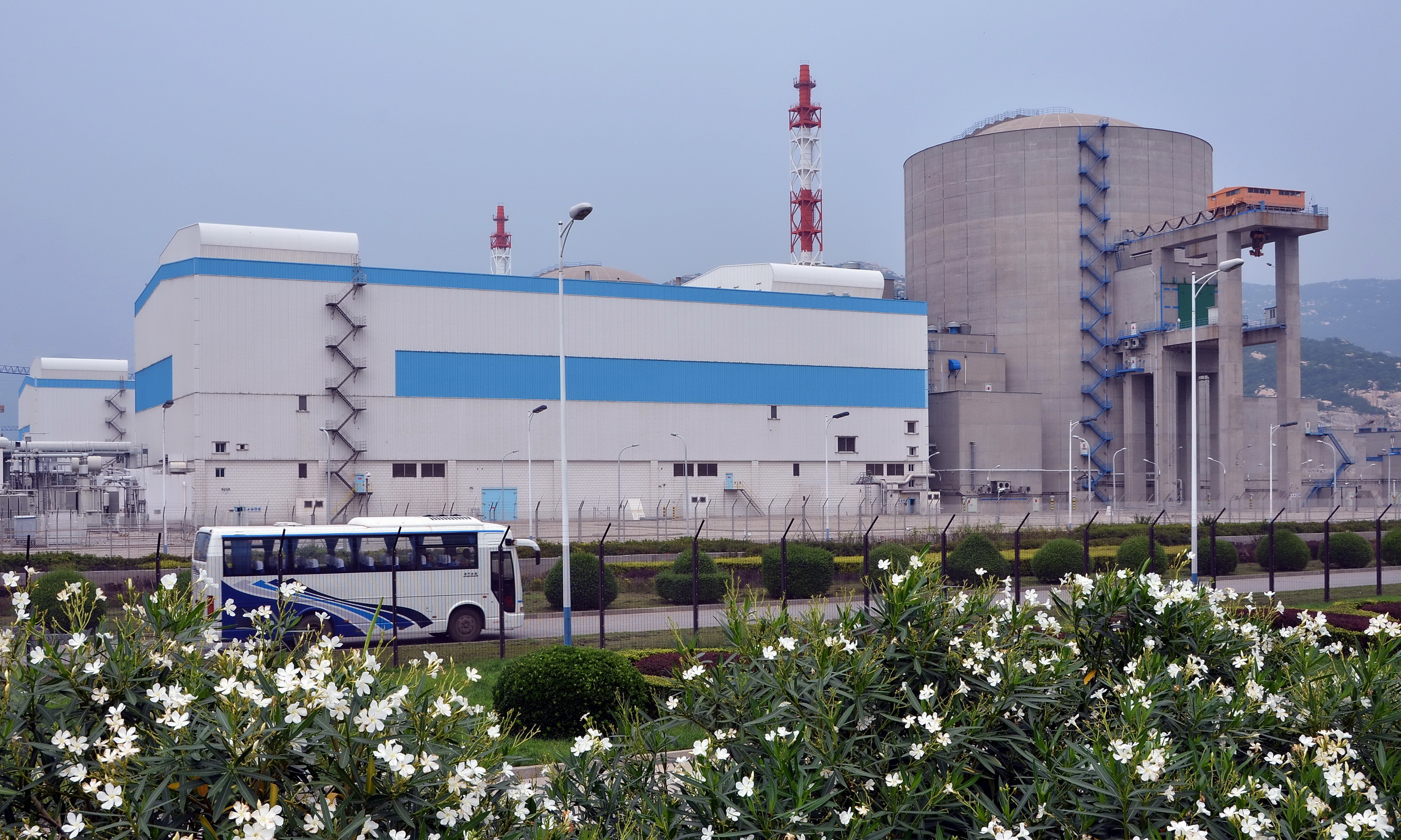 田湾核电站1号机组外景