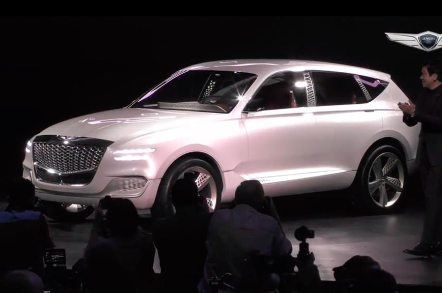 现代捷恩斯氢燃料电池SUV纽约亮相 新设计前瞻