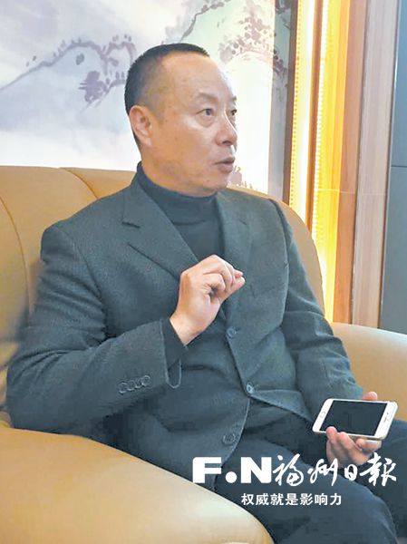 飞毛腿（福建）电子有限公司副总裁冯明竹 海峡时报记者江超云/摄影