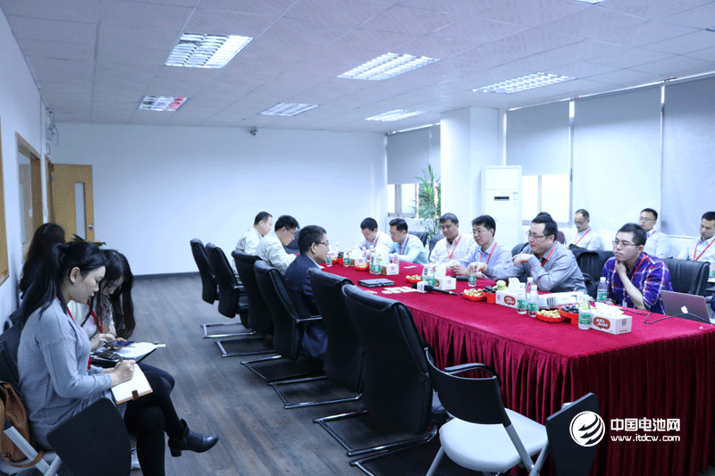 中国锂电产业链调研团一行调研考察联赢激光