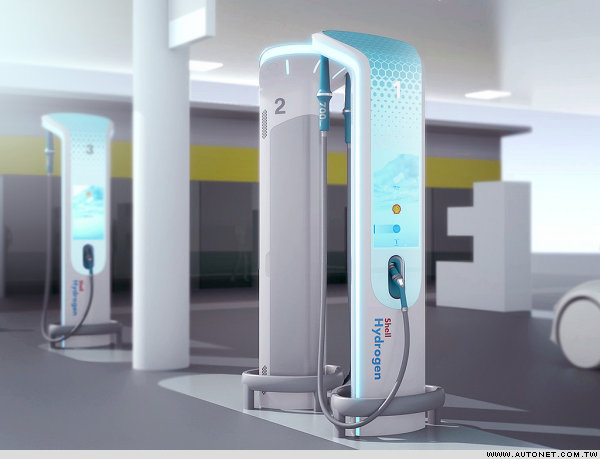 BMW集团与SHELL共同发布了未来概念智慧加氢站