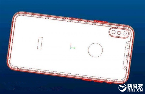iPhone 8 CAD设计图曝光：正面全是屏、垂直双摄