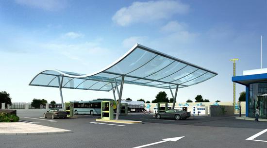 市场化运作加氢站广东落成