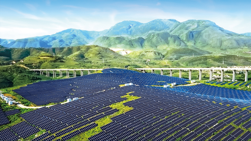 云南开远33MW林光互补项目