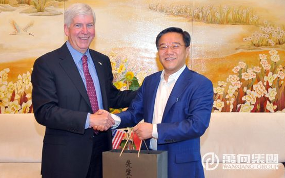 浙江省长袁家军在杭会见美国密歇根州州长 鲁伟鼎受邀参加