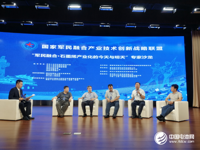 军民融合·石墨烯产业化的今天与明天专家沙龙现场