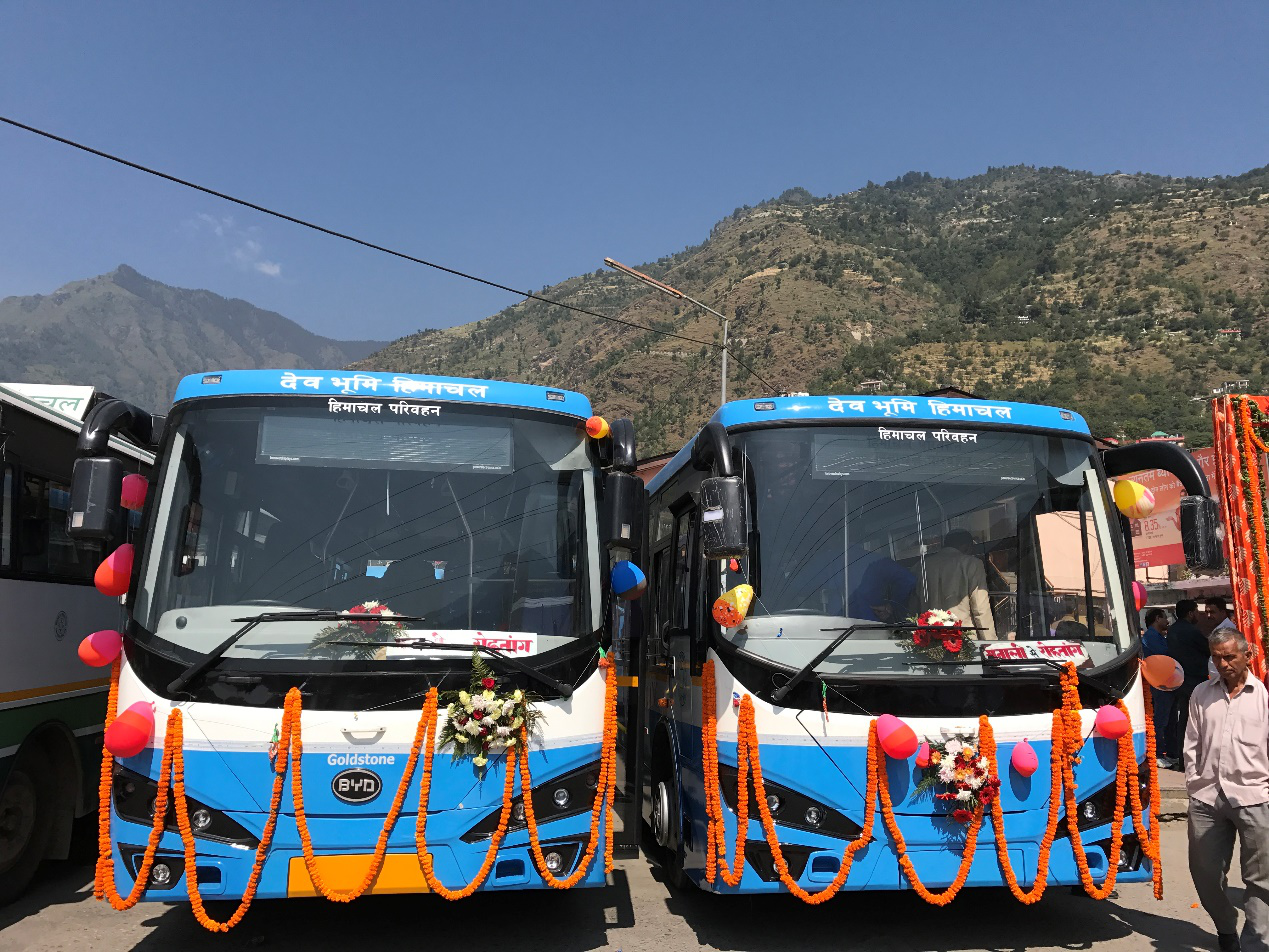 比亚迪K7纯电动巴士整装待发 比亚迪K7纯电动巴士整装待发