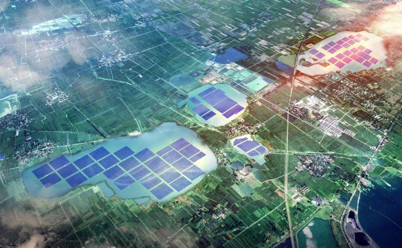 三峡集团携安徽淮南探索采煤深陷区治理新模式 明年5月并网发电 