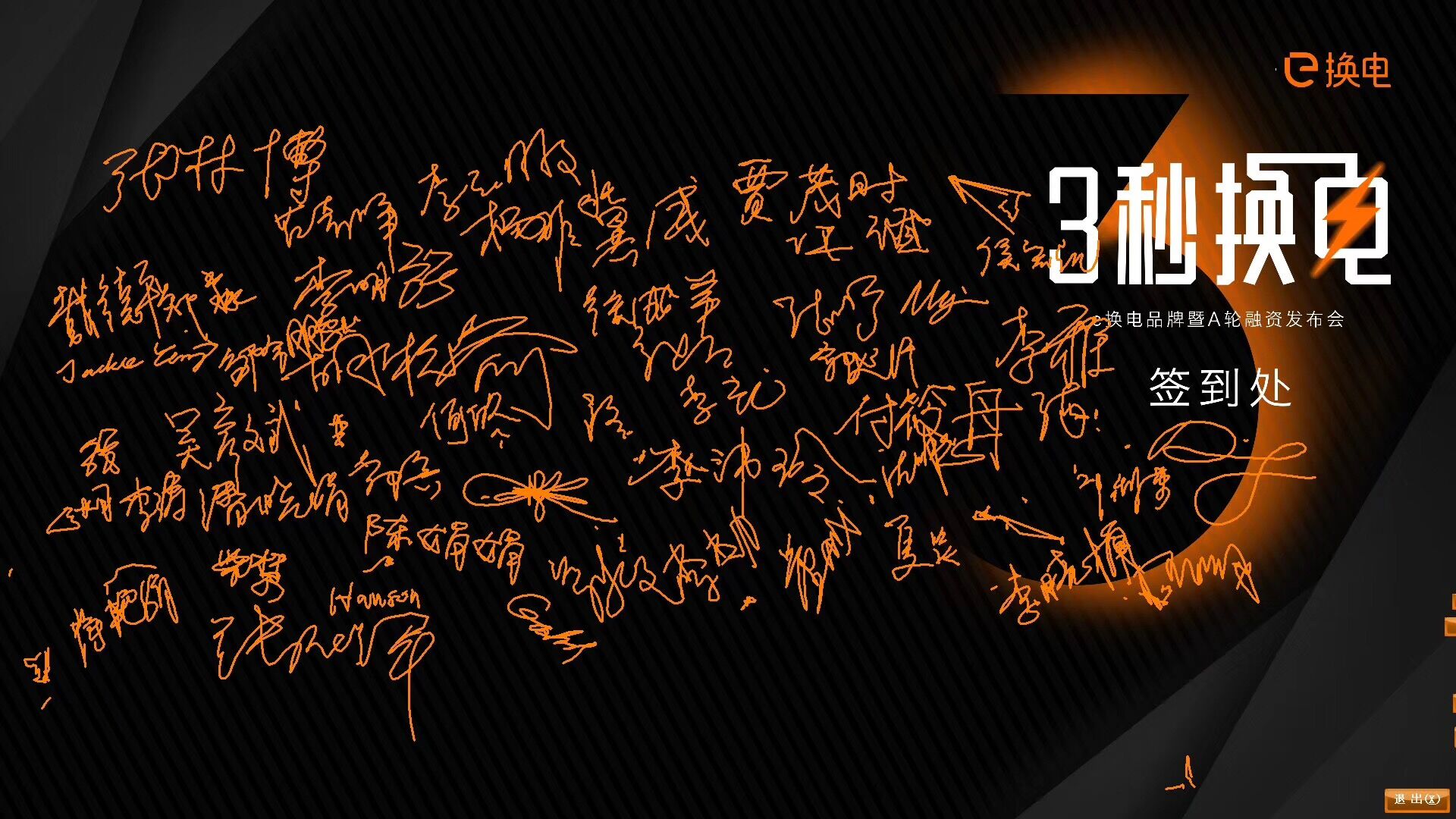 e换电品牌暨A轮融资发布会