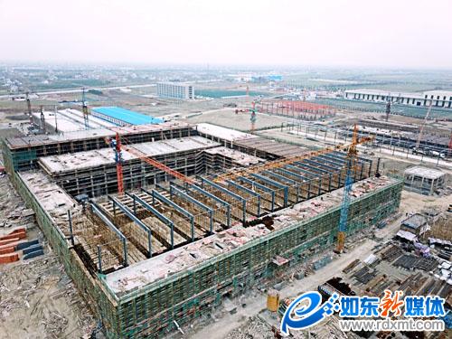 投资28亿元！江东电子高性能超薄电子铜箔项目厂房建设中