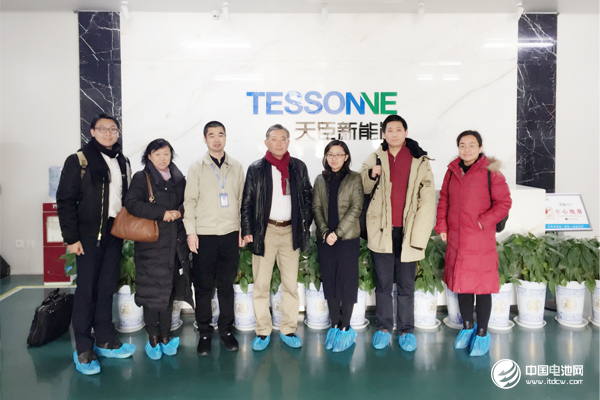 世界第一块商用锂离子电池发明者到访天臣新能源