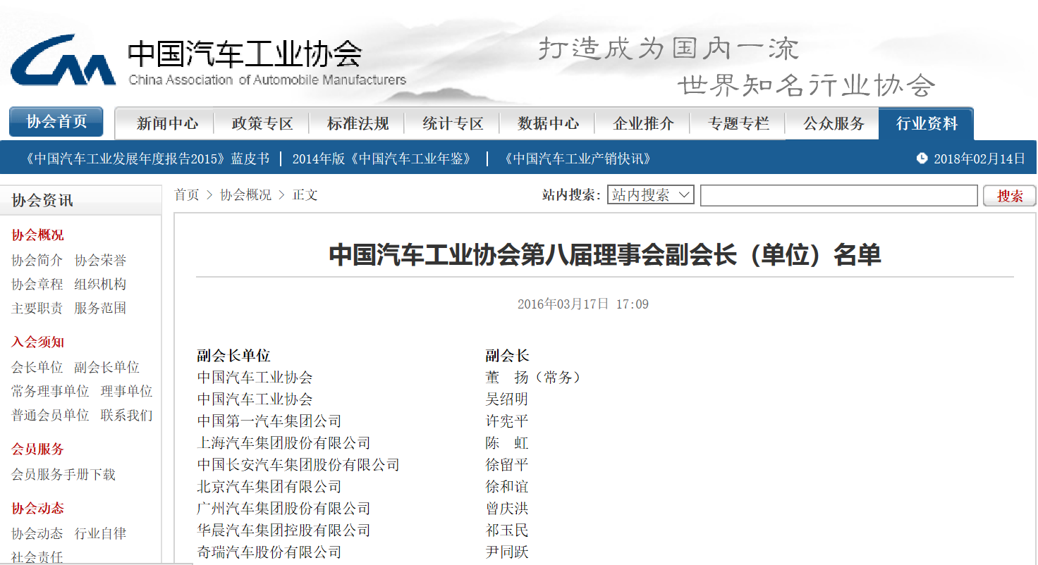 中国汽车工业协会