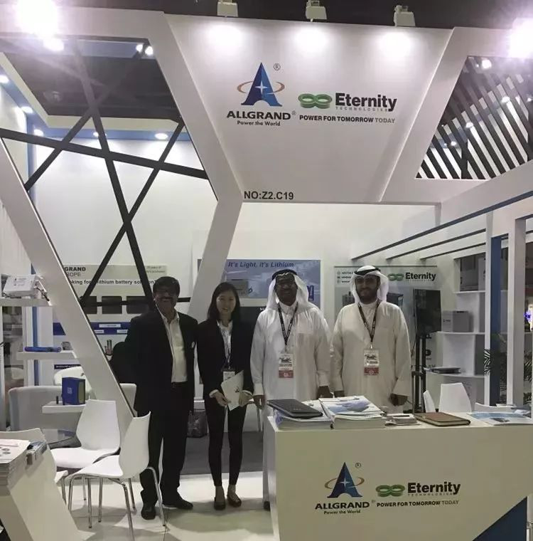 2018迪拜太阳能展会圆满落幕 奥冠电池获多家参展客商青睐和好评