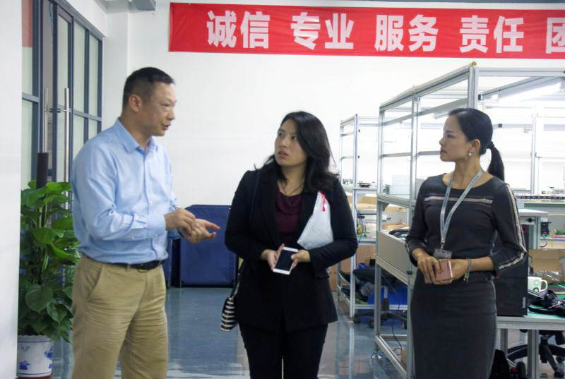 深圳市市委领导一行走访调研瑞能股份