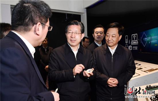 河北省委书记王东峰来沧州明珠调研 强调要创新发展、绿色发展