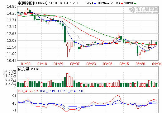 金鸿控股：子公司联合成立新公司 推动未来氢能业务开展