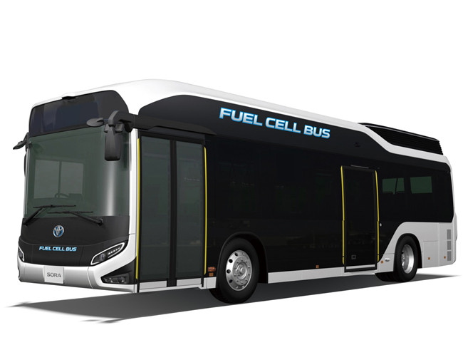 丰田预计2020年前推出氢燃料电池巴士Sora