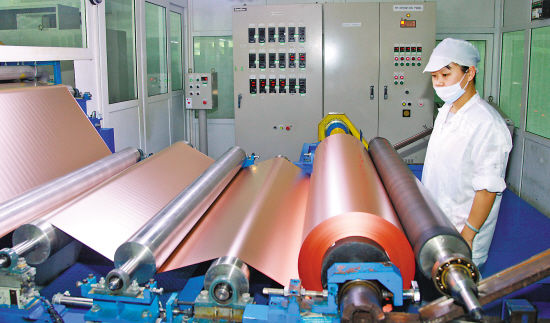 锂电池铜箔产销两旺 嘉元科技2017年营收5.66亿元