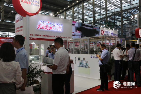 电池百人会副理事长单位——大族激光亮相CIBF 2018