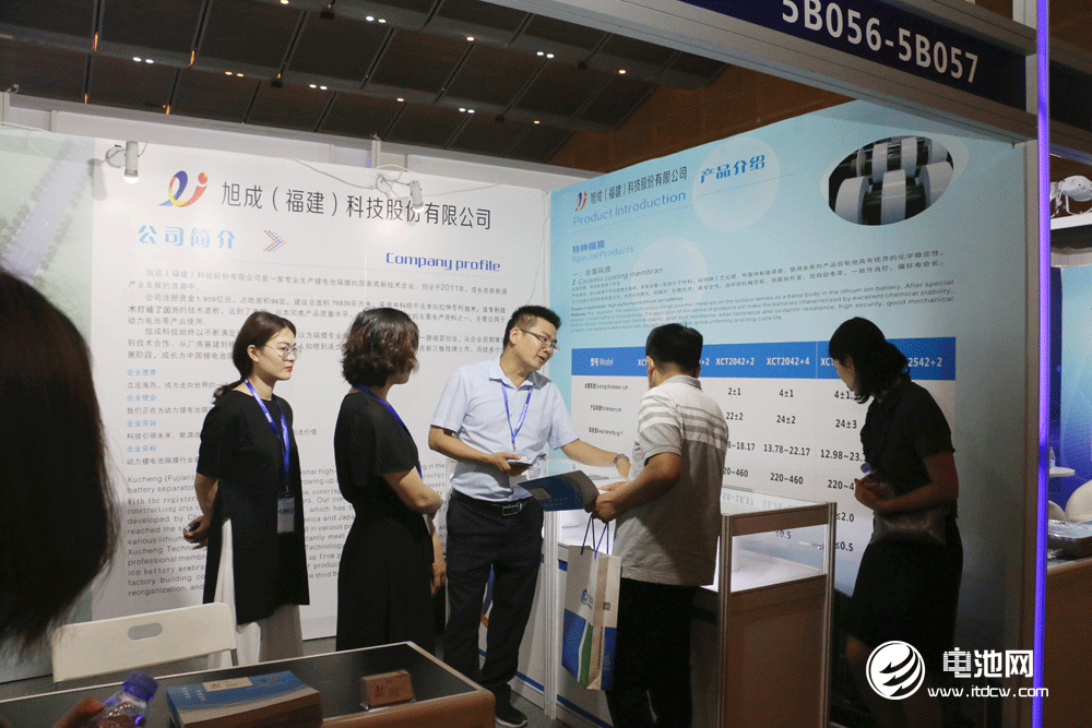 旭成科技携隔膜产品亮相CIBF 2018 明年隔膜年产将达2亿㎡