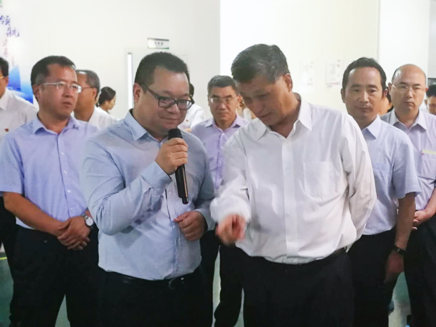 马兴瑞省长在天臣新能源考察