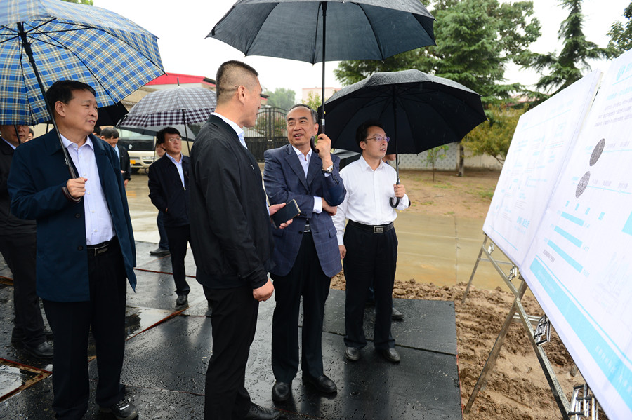 山西省委常委、常务副省长林武莅临山西蓝科途调研指导工作