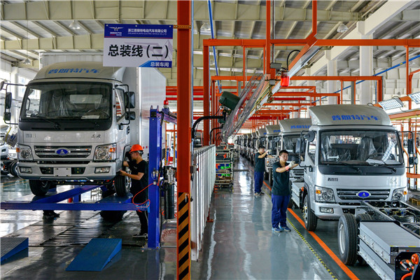 超威电动汽车生产线 超威电动汽车生产线