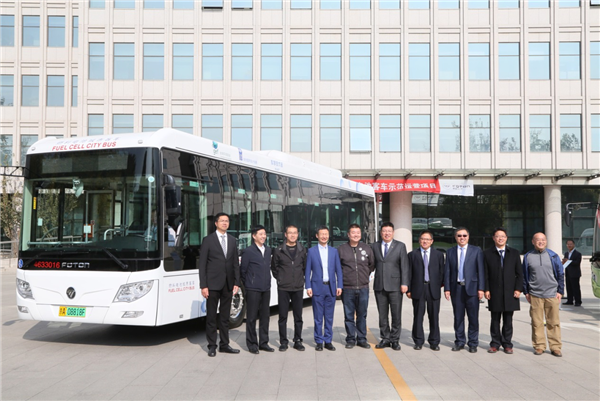 推动氢燃料汽车商业化进程 福田欧辉氢燃料电池客车将批量投放北京