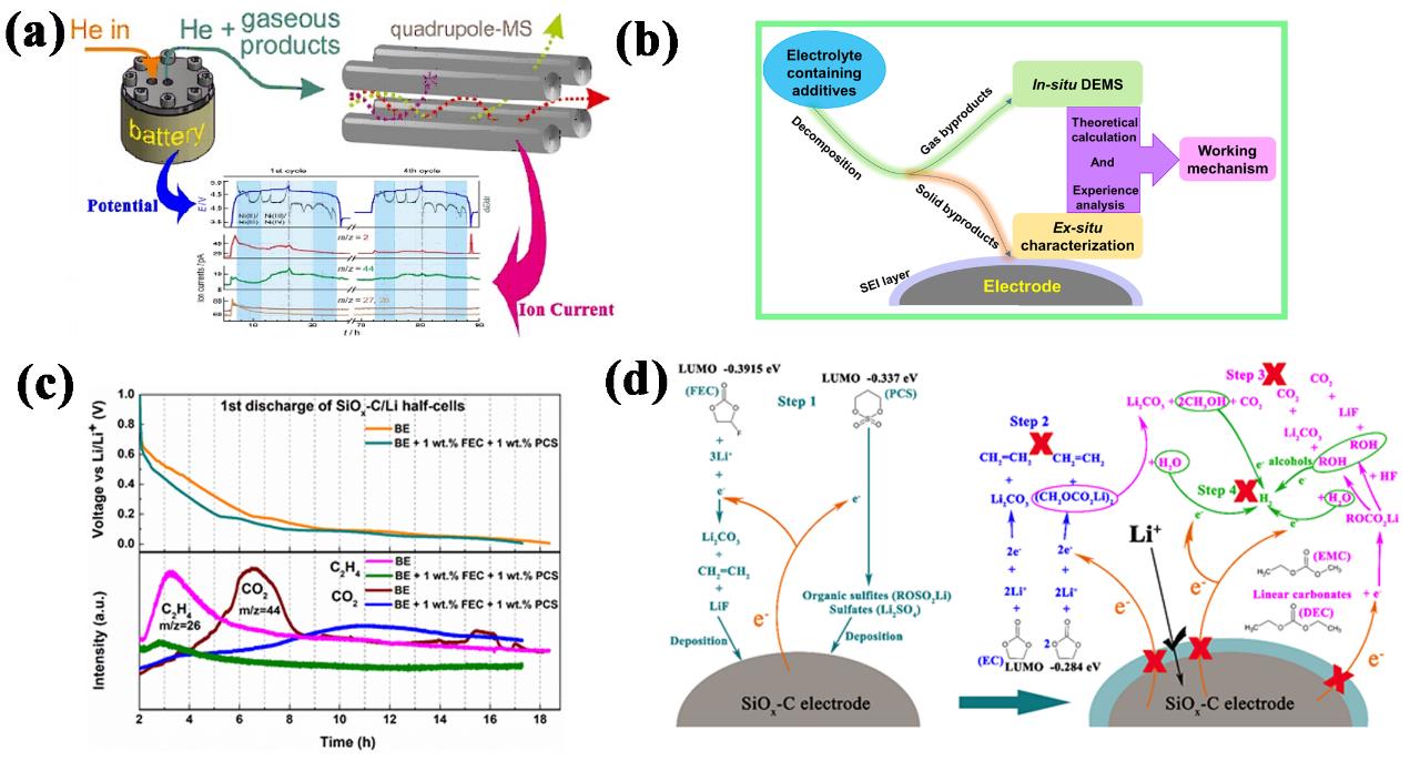青岛能源所在下一代高能锂电池电解液和黏结剂领域取得进展