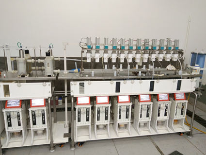 箱式萃取槽和离心萃取器试验平台