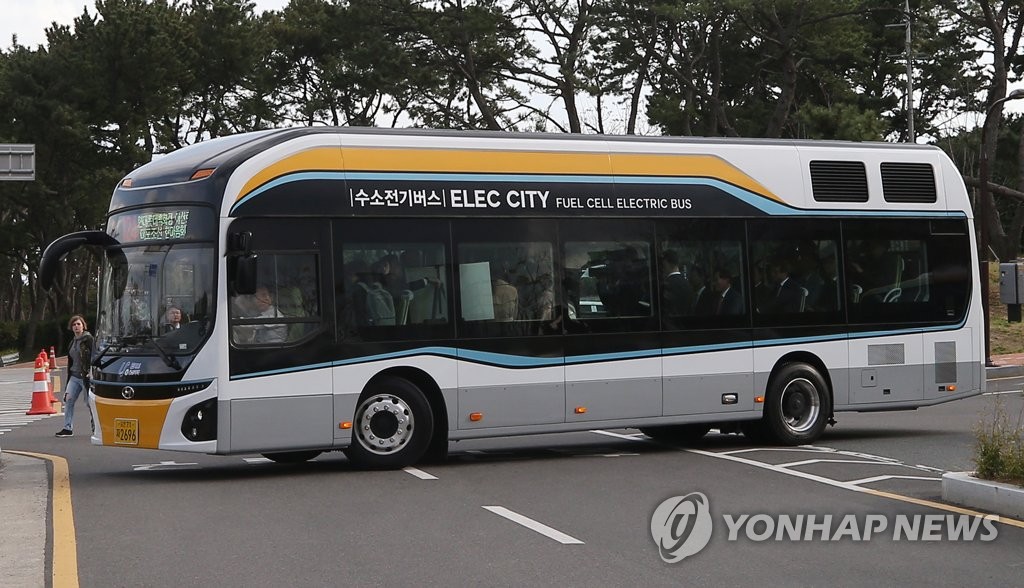 韩国计划2022年2000辆氢燃料电池巴士上路 韩国计划2022年2000辆氢燃料电池巴士上路