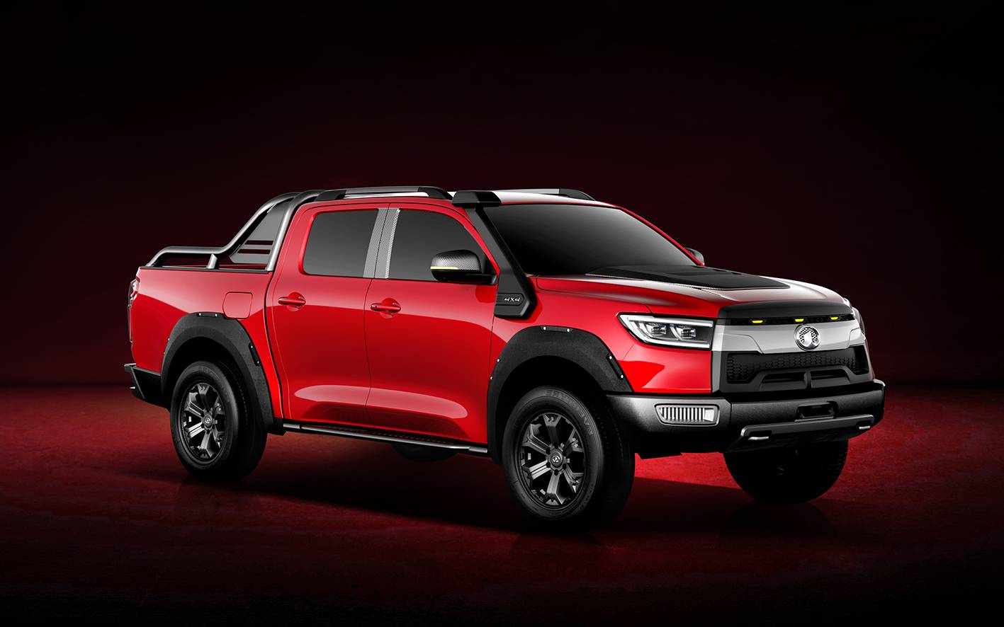 基于全新平台打造的长城高端皮卡