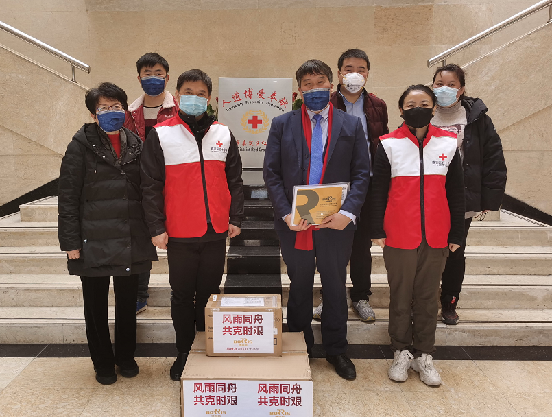 博睿斯捐赠1000个N95口罩及10000双一次性外科手套驰援抗疫