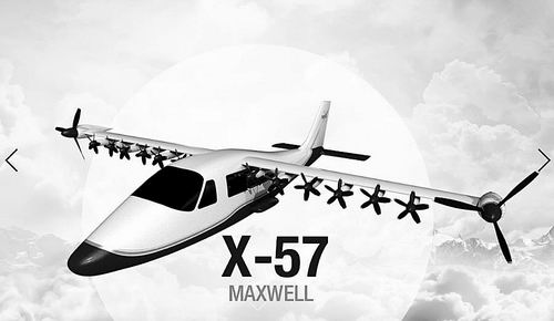 美国宇航局发布全电动飞机“X-57 Maxwell”最终构型概念图