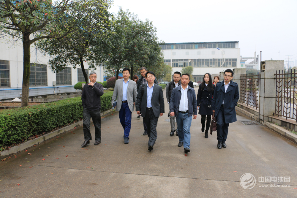 中关村新型电池技术创新联盟秘书长于清教一行调研长远锂科工业园