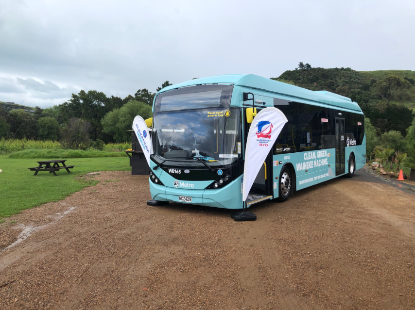 比亚迪驶入新西兰旅游胜地  助力奥克兰打造首支纯电动大巴车队