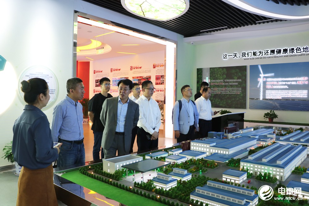 2021年中国电池新能源产业链调研团参观考察天能股份