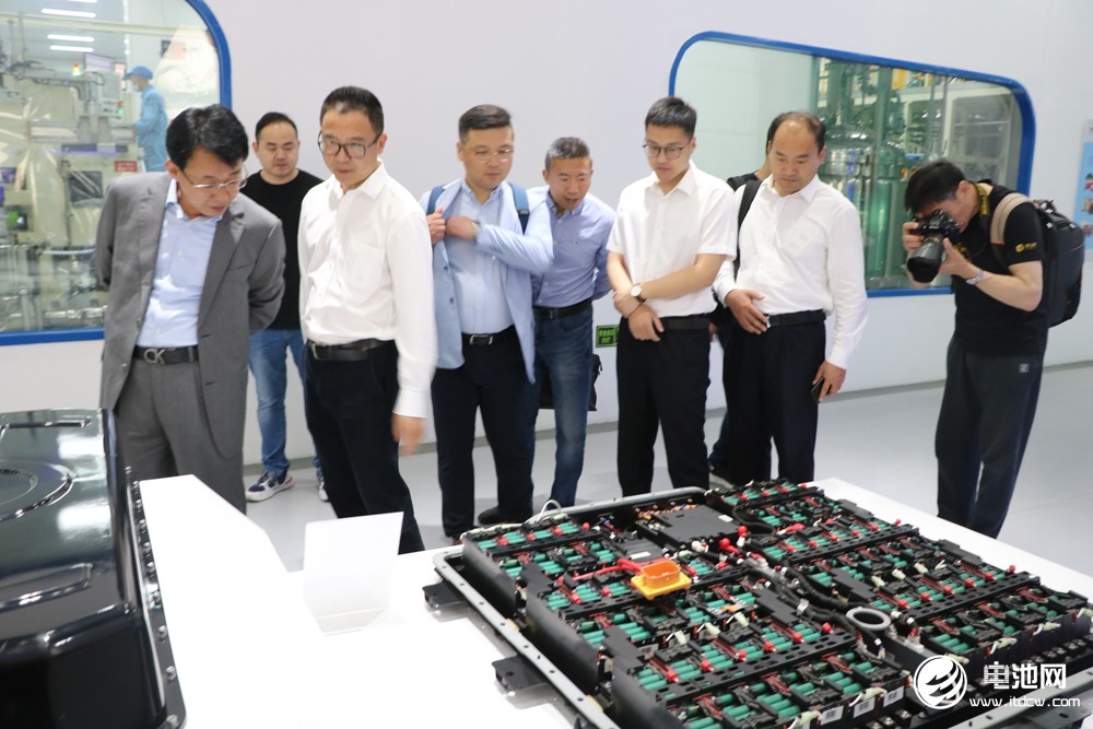 2021年中国电池新能源产业链调研团参观考察天能股份