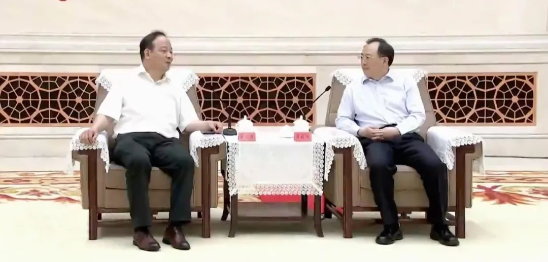 江苏省长吴政隆会见宁德时代董事长曾毓群一行