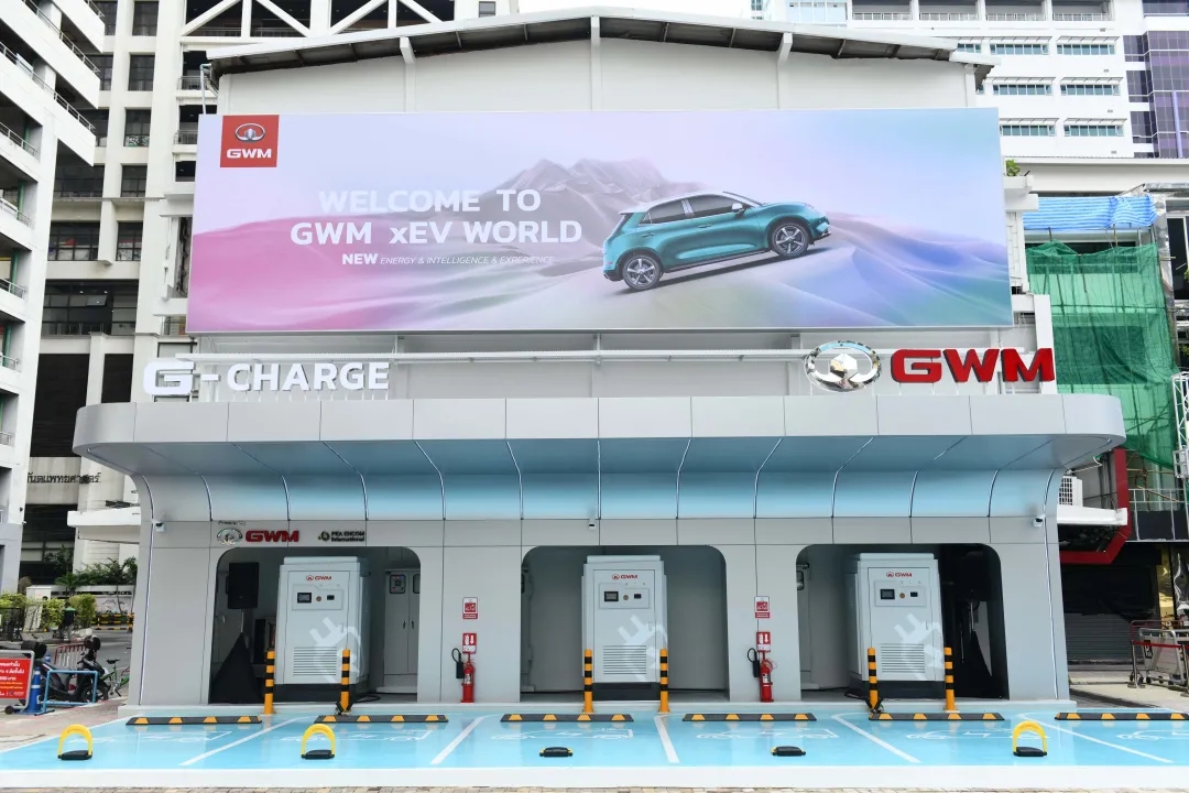 长城汽车GWM光储充一体超级充电站