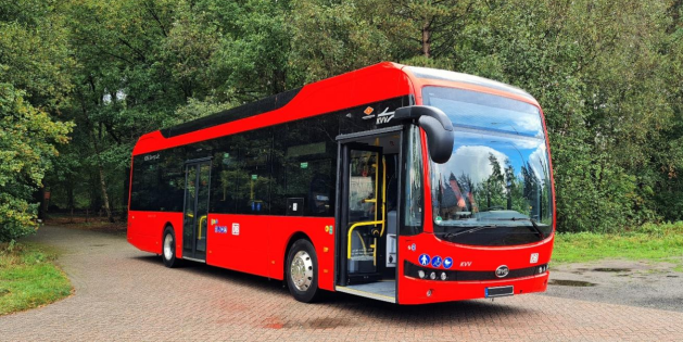 比亚迪全新一代12米纯电动巴士