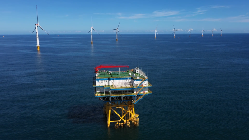 海上风电场  资料来源：三峡能源