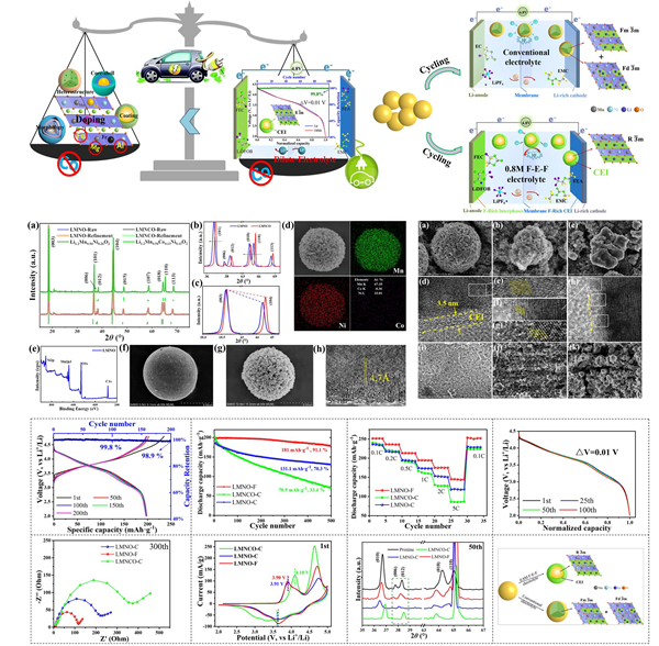 正极材料通过实现无钴化获得高电化学性能