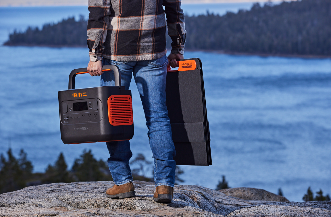 户外电源,电小二,太阳能