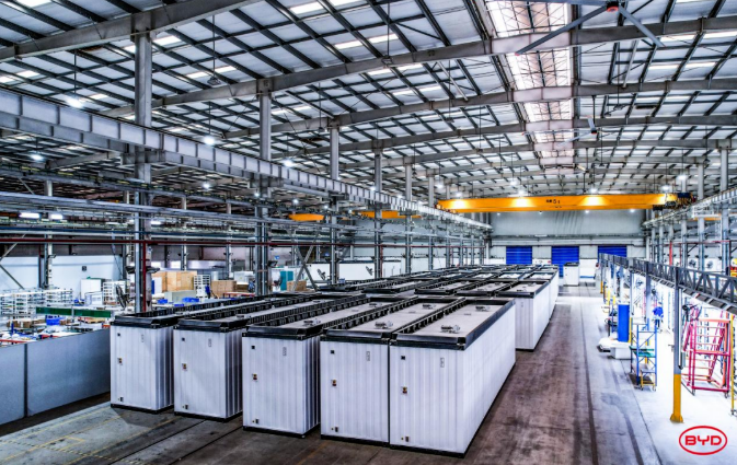 比亚迪储能系统生产基地