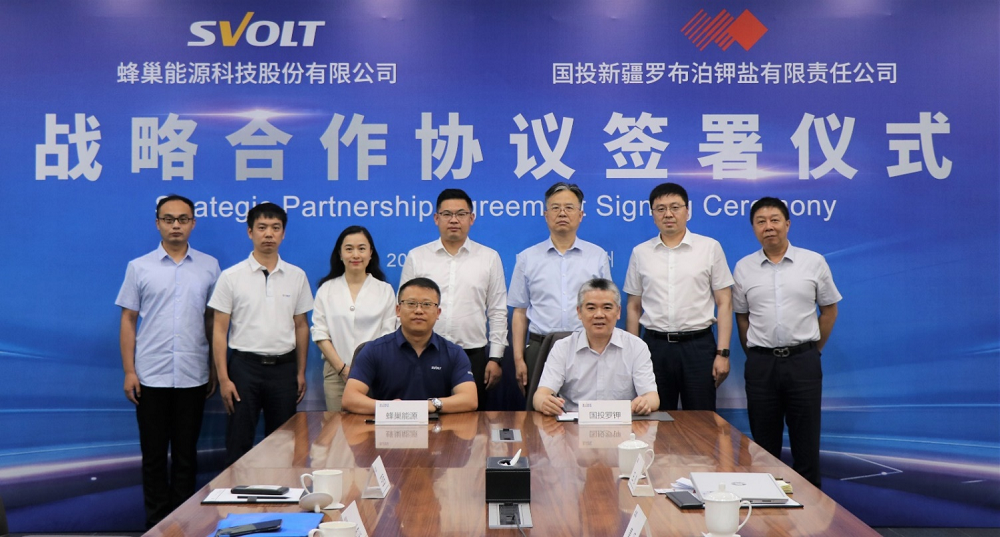 蜂巢能源与国投罗钾、五星铝业战略合作