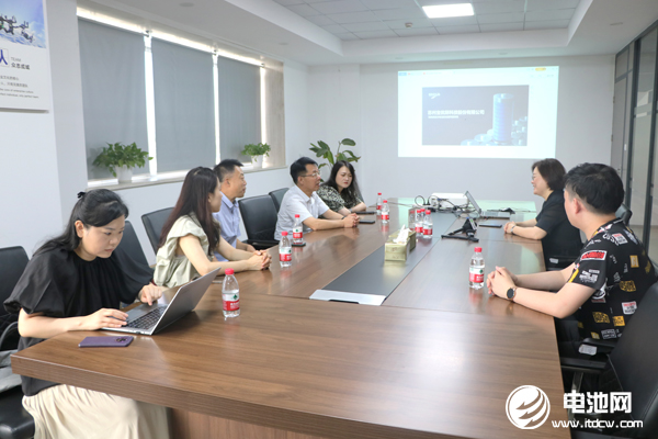 中关村新型电池技术创新联盟秘书长于清教一行参观调研金保利